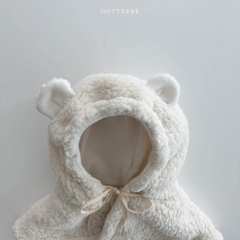 Oott Bebe - Korean Children Fashion - #prettylittlegirls - Bear Hoody Bear Warmer - 5