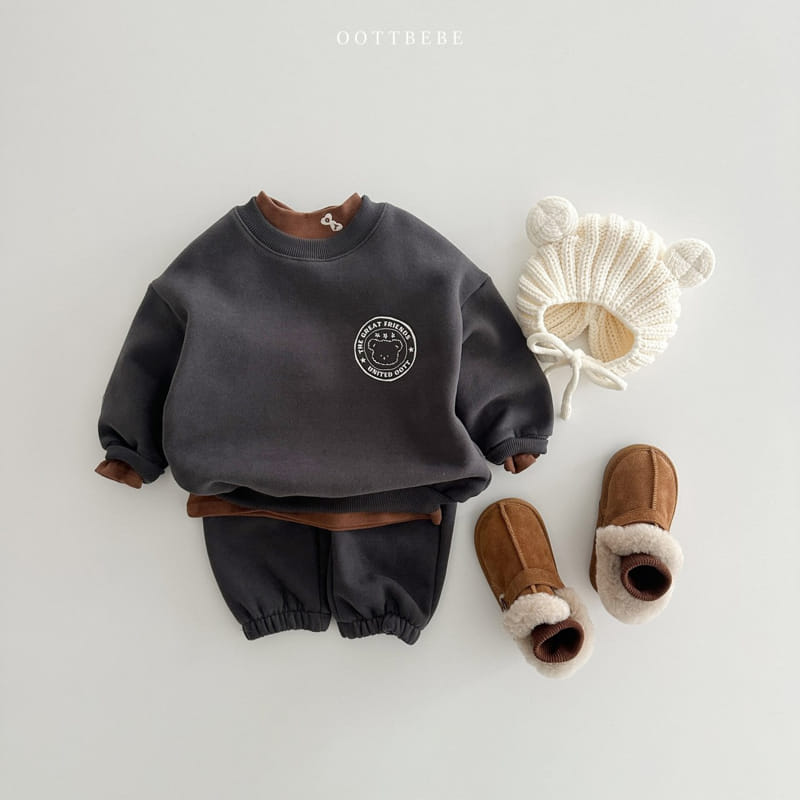 Oott Bebe - Korean Children Fashion - #todddlerfashion - Signiture Sweatshirt - 8