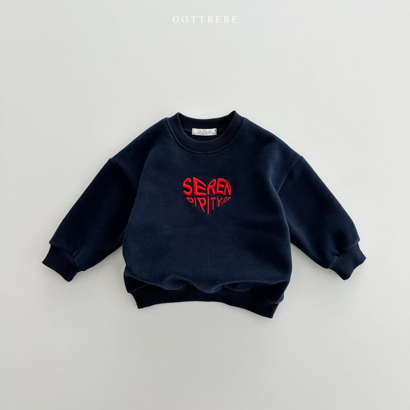 Oott Bebe - Korean Children Fashion - #toddlerclothing - Embo Sweatshirt - 2