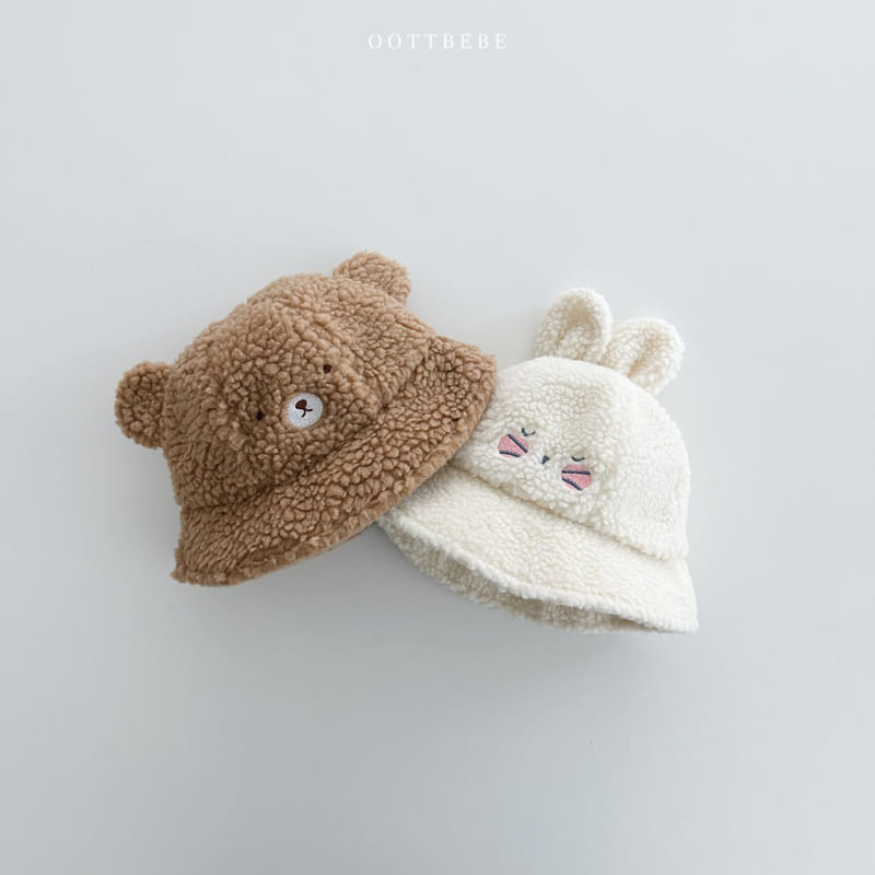 Oott Bebe - Korean Children Fashion - #toddlerclothing - Rabbit Bbogle Bucket Hat - 9