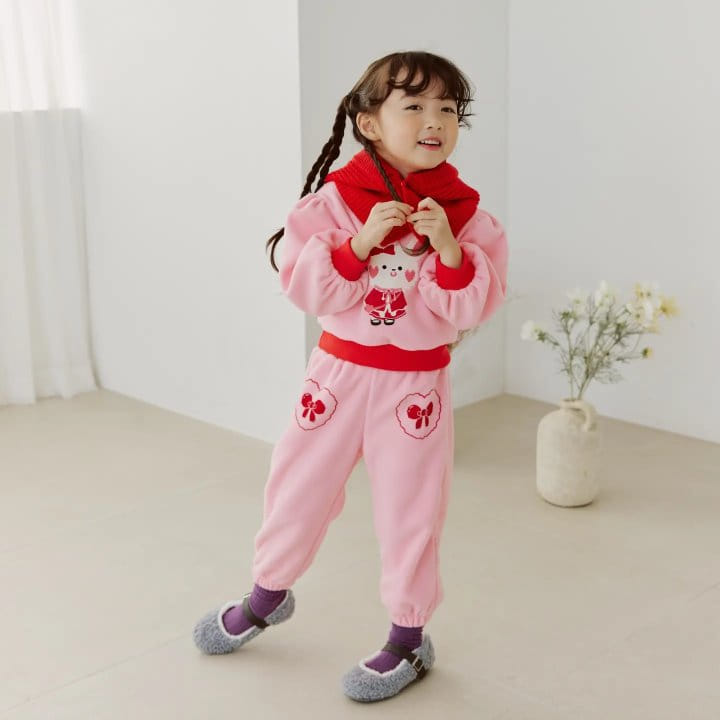 Orange Mom - Korean Children Fashion - #childofig - Polla Ribbon Pants - 3