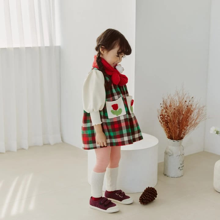 Orange Mom - Korean Children Fashion - #childofig - Tulip Pocket One-piece