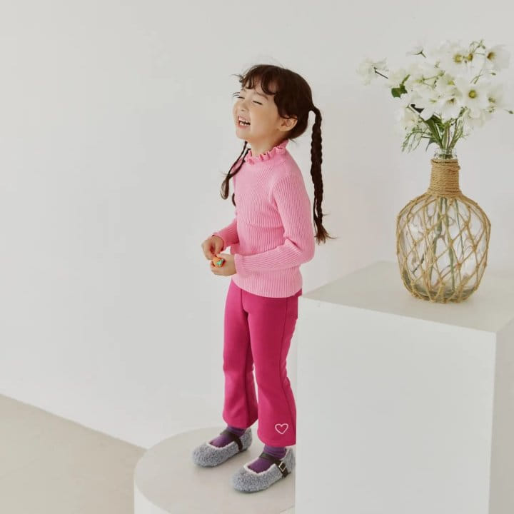 Orange Mom - Korean Children Fashion - #discoveringself - Polla Knit Tee - 6