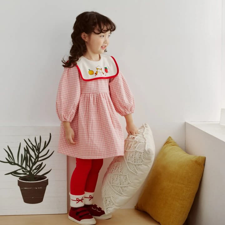 Orange Mom - Korean Children Fashion - #fashionkids - Color Eri One-piece - 3