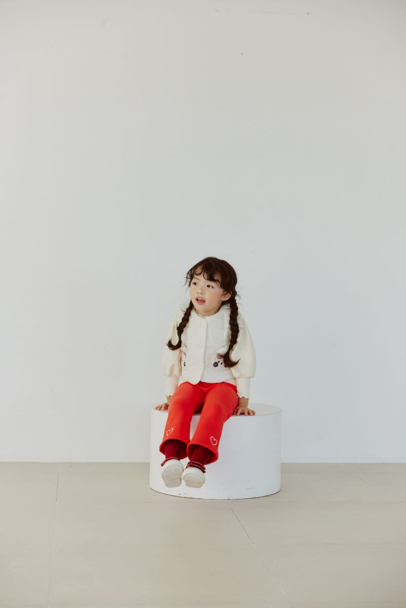 Orange Mom - Korean Children Fashion - #kidsshorts - Ribbit Pocket Padding Vest - 3