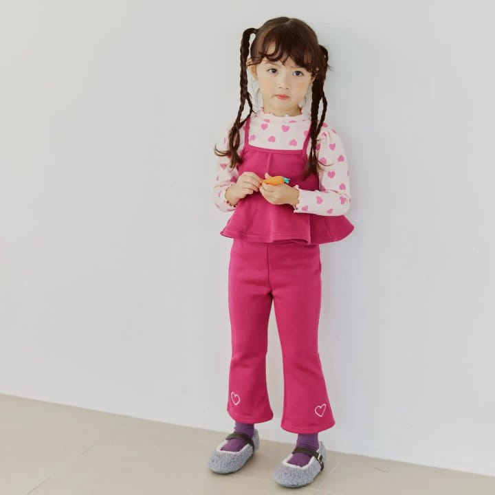 Orange Mom - Korean Children Fashion - #kidsshorts - Layered Tee