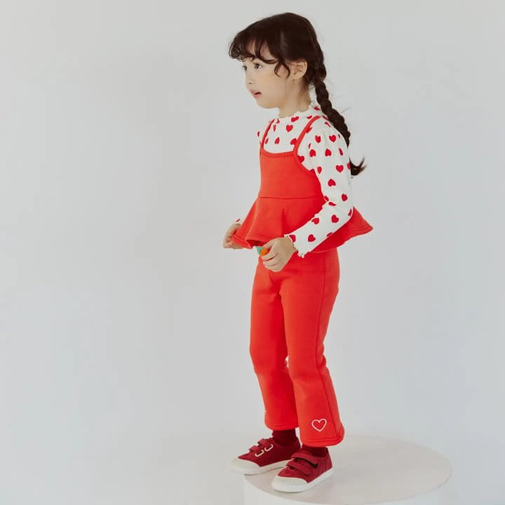 Orange Mom - Korean Children Fashion - #kidsstore - Layered Tee - 2