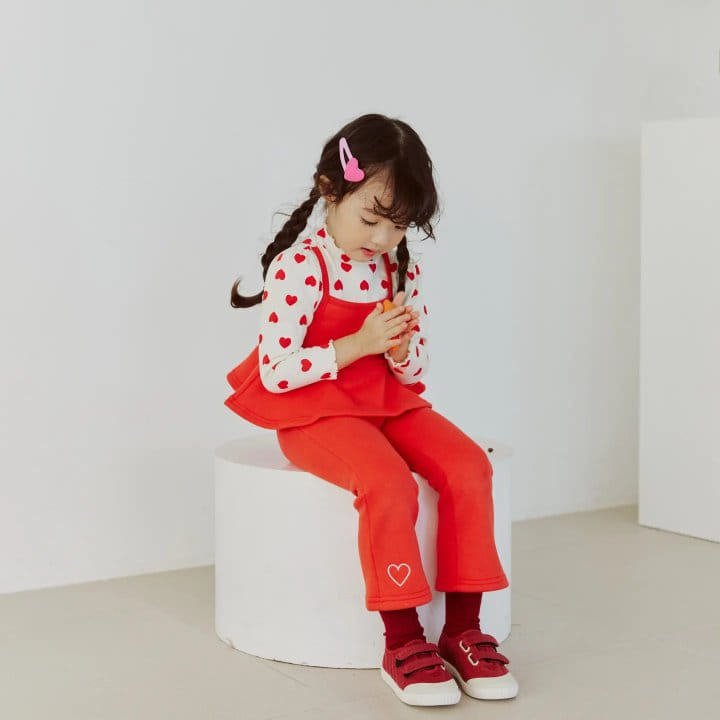 Orange Mom - Korean Children Fashion - #kidzfashiontrend - Layered Tee - 3