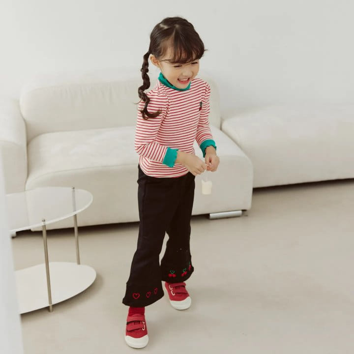 Orange Mom - Korean Children Fashion - #littlefashionista - Intarok Shirring Tee