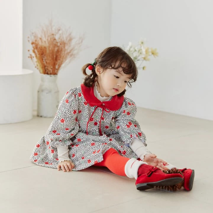 Orange Mom - Korean Children Fashion - #minifashionista - Pinting Bonding Coat - 2