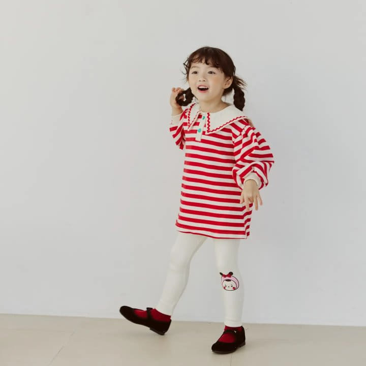 Orange Mom - Korean Children Fashion - #todddlerfashion - Girl mink Leggings