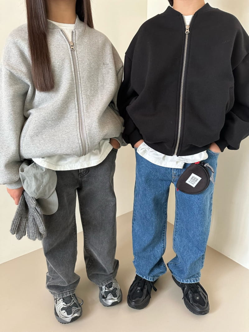 Our - Korean Children Fashion - #Kfashion4kids - Basic Zip-up - 2