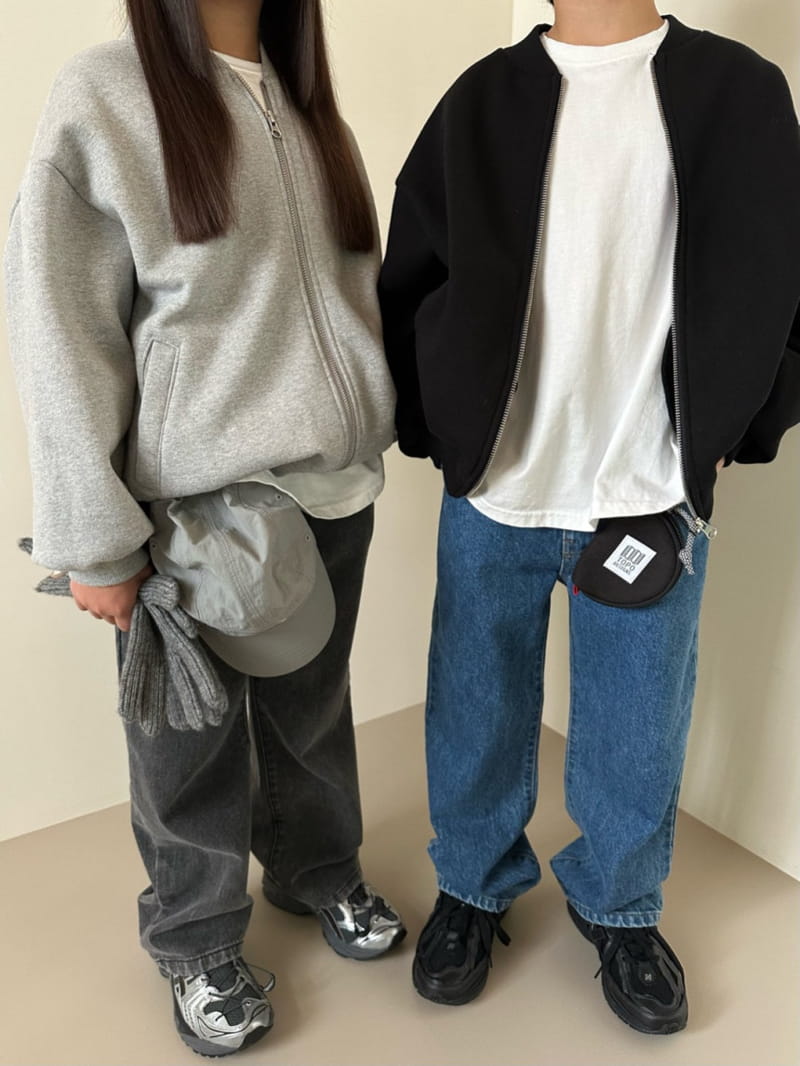Our - Korean Children Fashion - #childofig - Basic Zip-up - 7