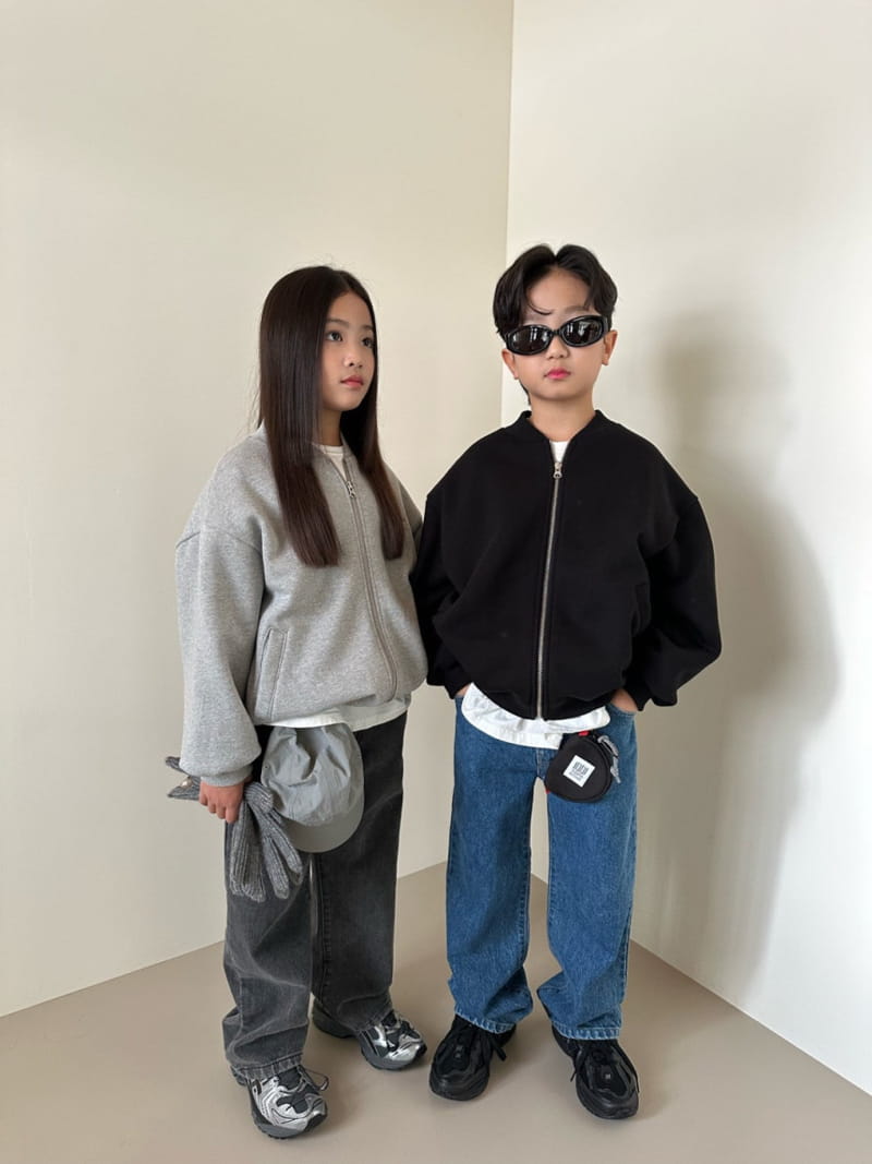 Our - Korean Children Fashion - #childofig - Basic Zip-up - 8