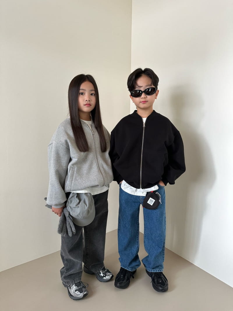 Our - Korean Children Fashion - #childrensboutique - Basic Zip-up - 9