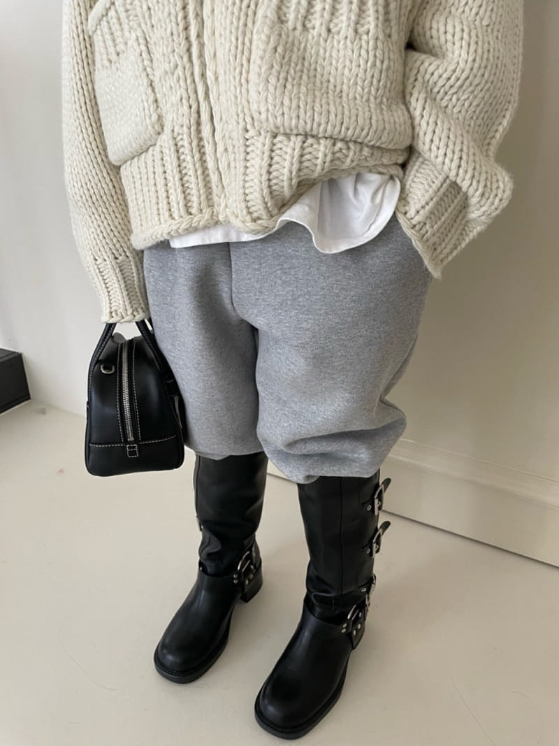 Our - Korean Children Fashion - #kidzfashiontrend - Heavy Sweater Zip-up - 6