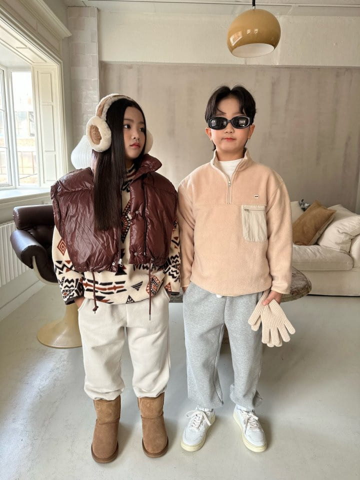 Our - Korean Children Fashion - #littlefashionista - Laica Fleece Jacket - 3