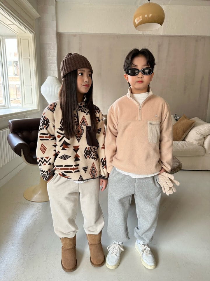 Our - Korean Children Fashion - #littlefashionista - Laica Fleece Jacket - 4