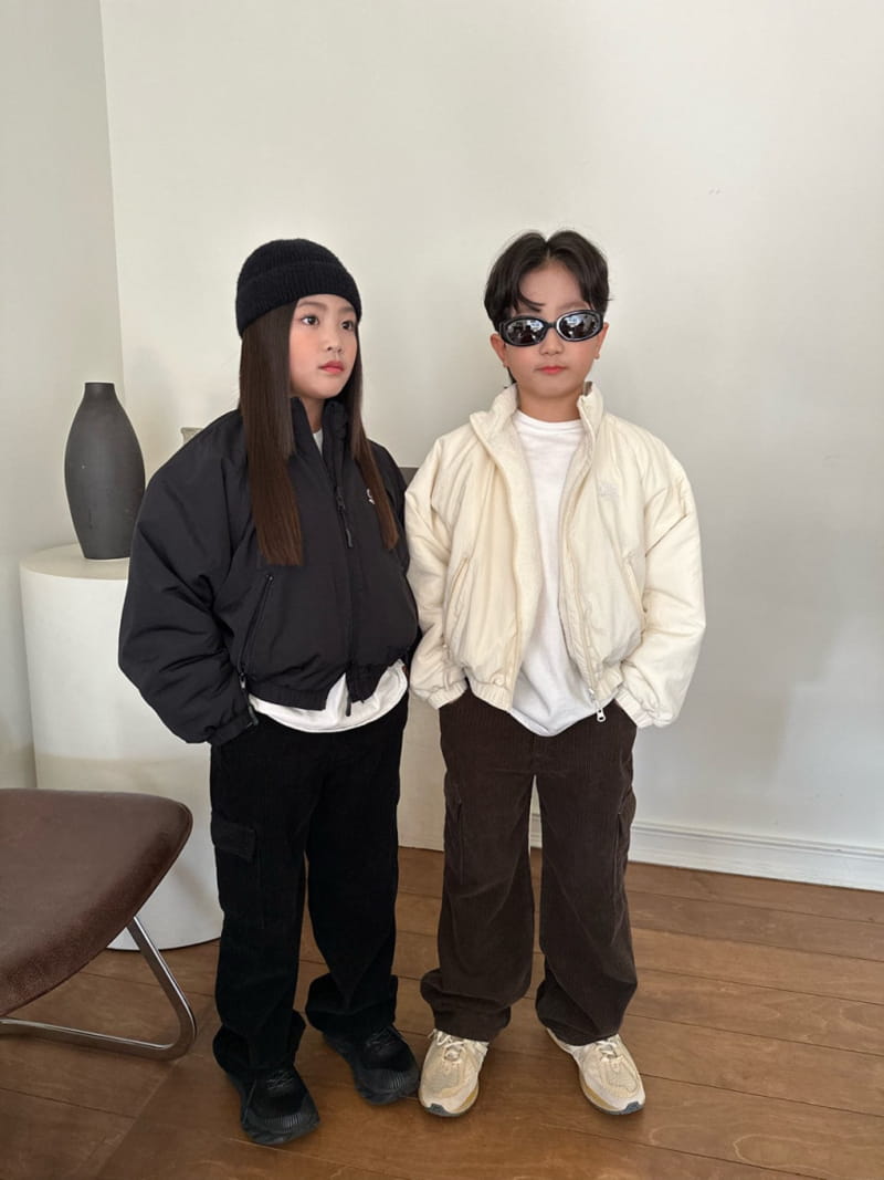 Our - Korean Children Fashion - #magicofchildhood - Reversible Dumble Jumper - 3
