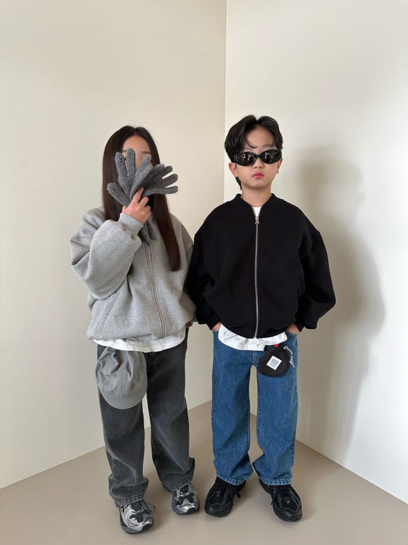 Our - Korean Children Fashion - #minifashionista - Basic Zip-up - 5