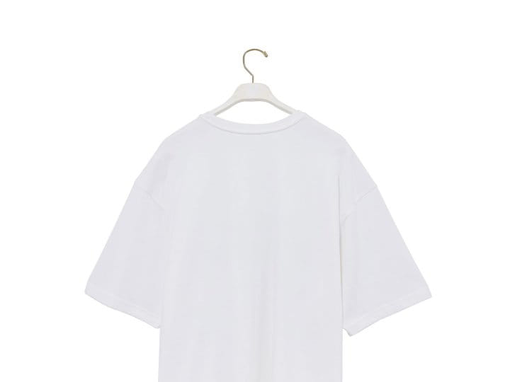 Paper Moon - Korean Women Fashion - #momslook - oversized LA MODE print t - shirt - 9