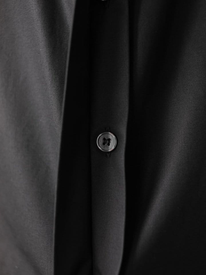 Paper Moon - Korean Women Fashion - #momslook - LUX shoulder pad cropped button down shirt - 9