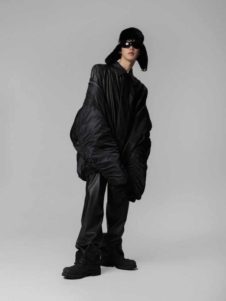 Paper Moon - Korean Women Fashion - #momslook - super oversized two way zipper MA ~ 1 bomber jacket - 7
