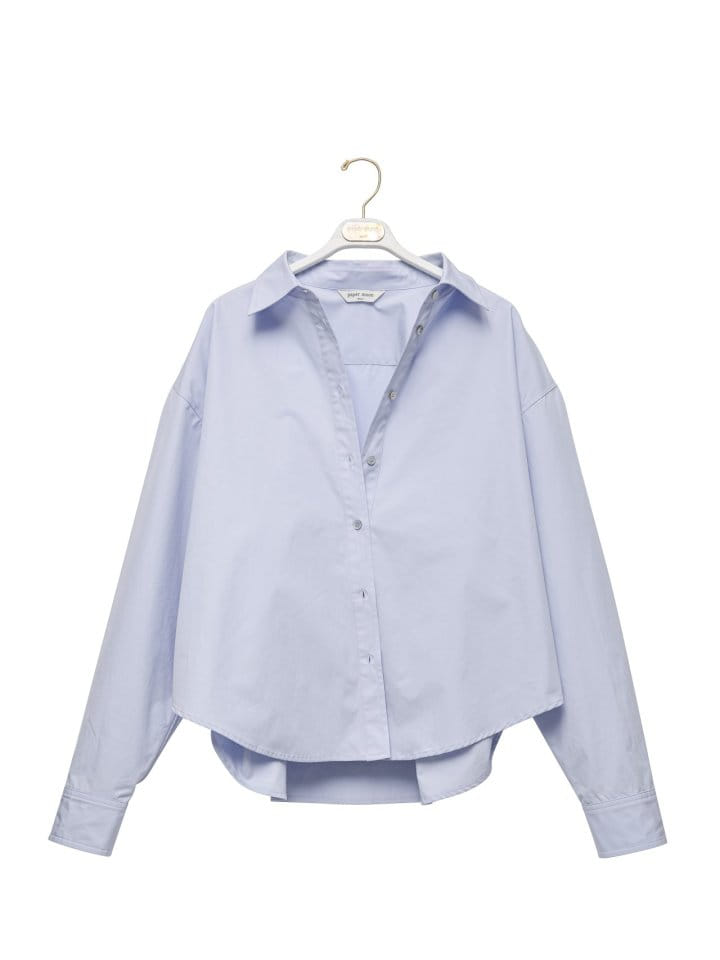 Paper Moon - Korean Women Fashion - #momslook - Swing Collar Button Down Shirt  - 6