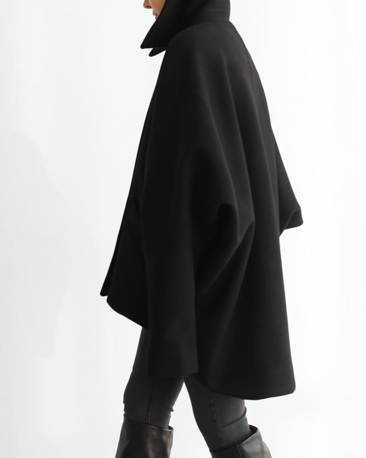 Paper Moon - Korean Women Fashion - #shopsmall - LUX oversized wool cocoon pea coat