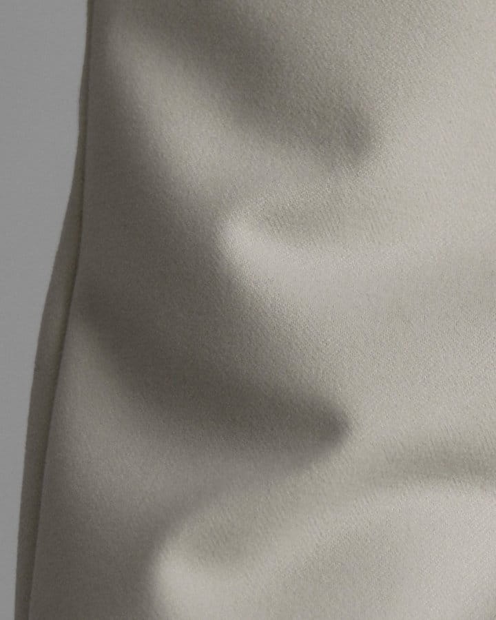 Paper Moon - Korean Women Fashion - #thatsdarling - herringbone fabric banded wide trousers - 6