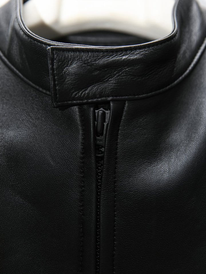 Paper Moon - Korean Women Fashion - #thelittlethings - LUX oversized lambskin leather racer biker jacket - 10