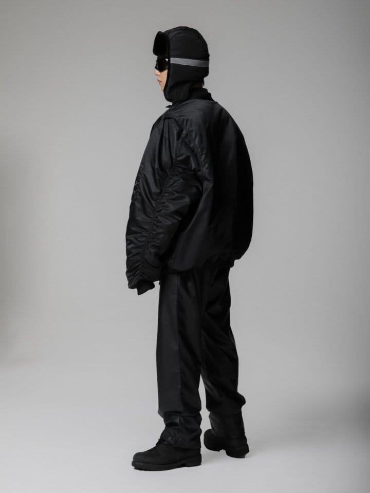 Paper Moon - Korean Women Fashion - #thelittlethings - super oversized two way zipper MA ~ 1 bomber jacket - 6