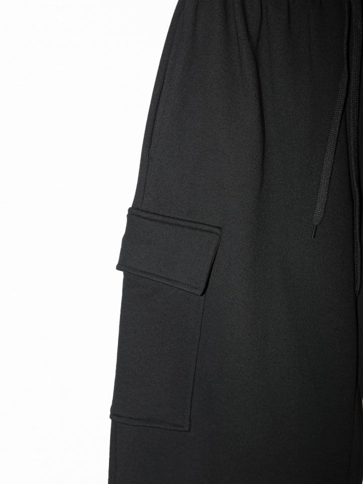Paper Moon - Korean Women Fashion - #womensfashion - cargo pocket wide sweatpants - 8