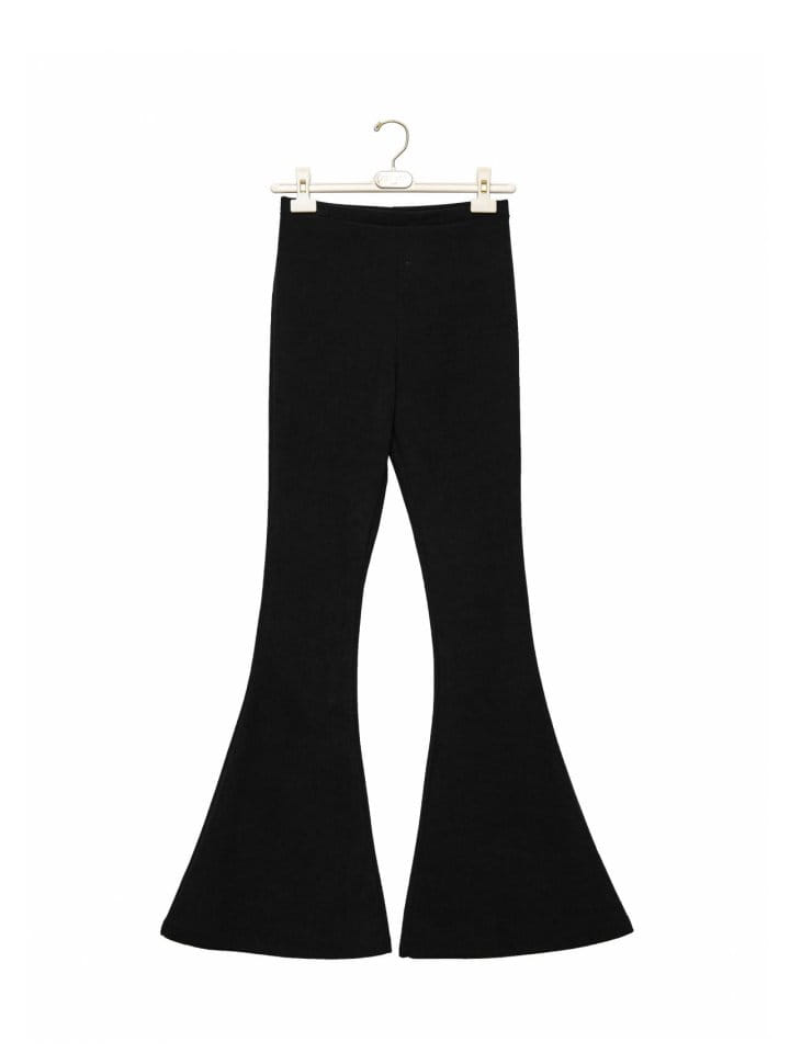 Paper Moon - Korean Women Fashion - #momslook - corduroy bell line flared trousers  - 4