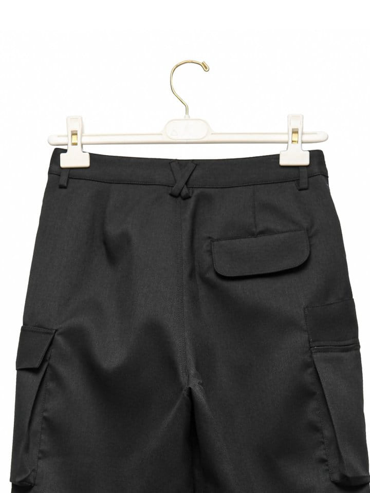 Paper Moon - Korean Women Fashion - #womensfashion - LUX heavy texture wide cargo trousers - 11
