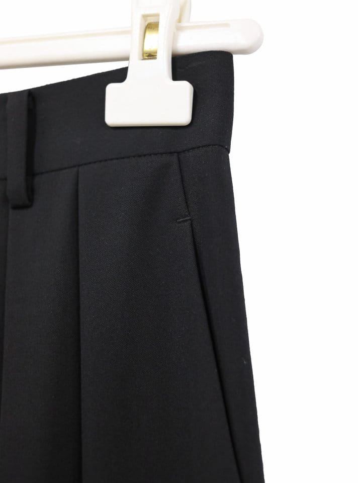 Paper Moon - Korean Women Fashion - #womensfashion - low waisted double pleats wide trousers - 8