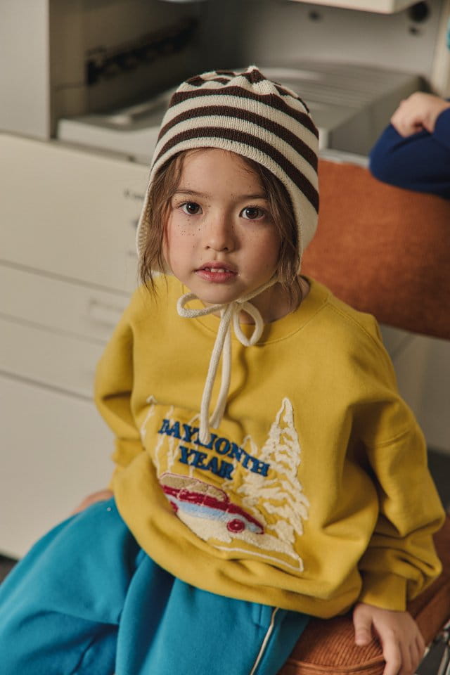 Peanut - Korean Children Fashion - #stylishchildhood - Ground Sweatshirt - 6