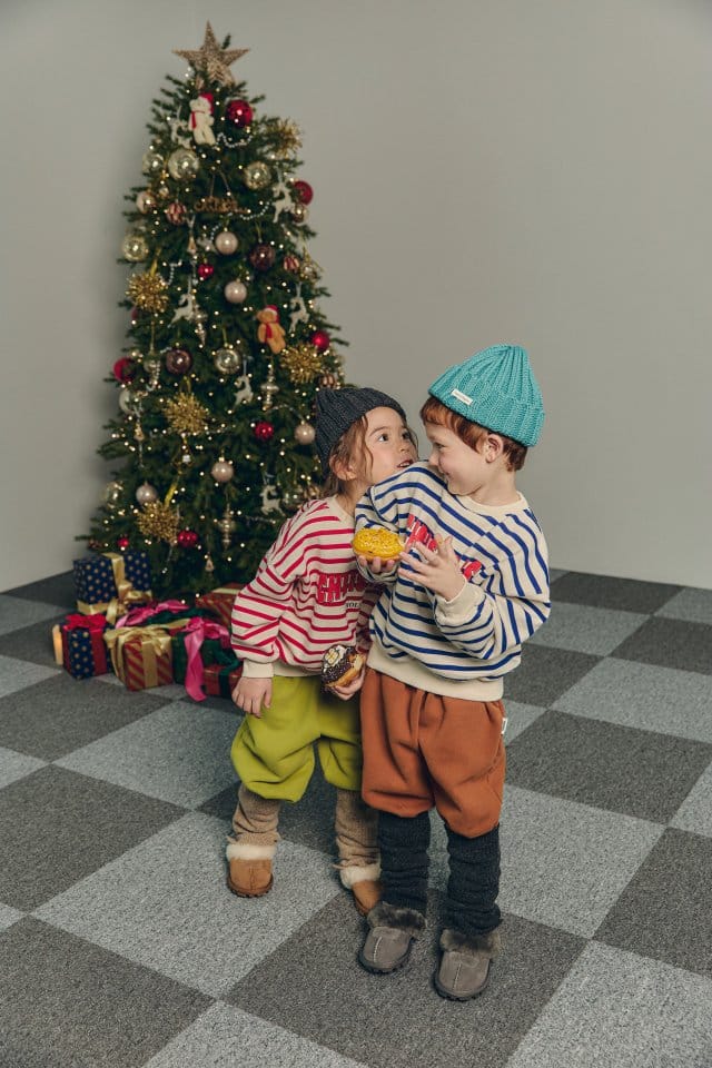 Peanut - Korean Children Fashion - #stylishchildhood - Holiday Sweatshirt - 5