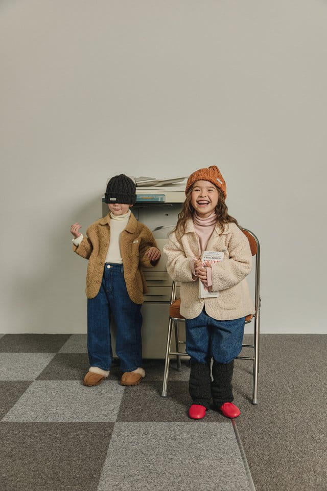 Peanut - Korean Children Fashion - #toddlerclothing - Poodle Cardigan - 4