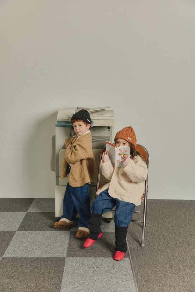 Peanut - Korean Children Fashion - #toddlerclothing - Poodle Cardigan - 3