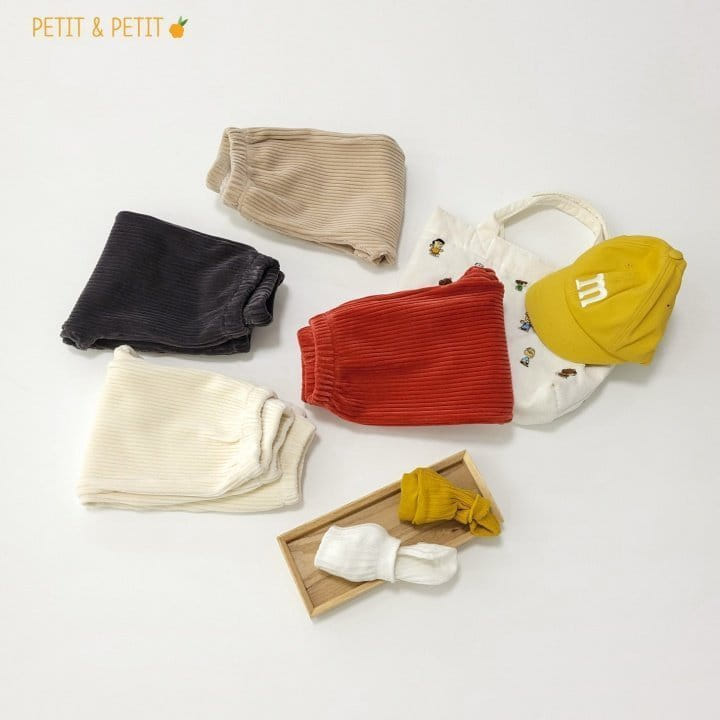 Petit & Petit - Korean Children Fashion - #childofig - Veloure PAnts - 6