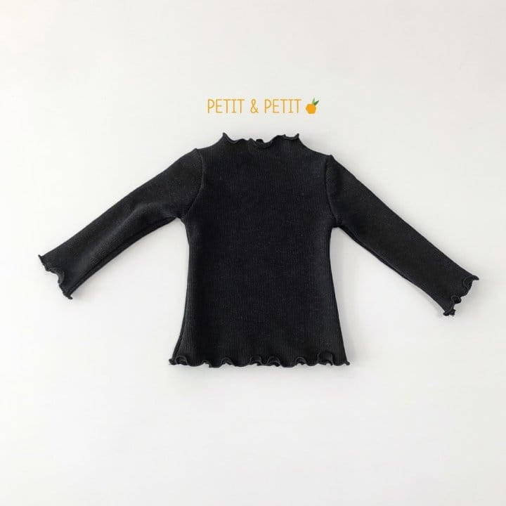 Petit & Petit - Korean Children Fashion - #prettylittlegirls - Fleece Rib Tee - 4