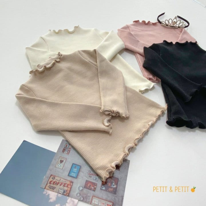 Petit & Petit - Korean Children Fashion - #childofig - Fleece Rib Tee - 5