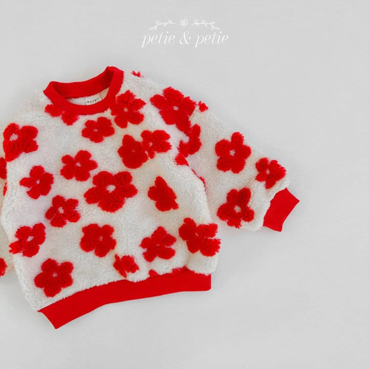 Petit & Petit - Korean Children Fashion - #childrensboutique - Flower Sweatshirt