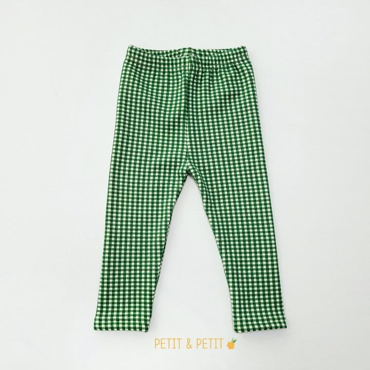 Petit & Petit - Korean Children Fashion - #discoveringself - Check Leggings - 5