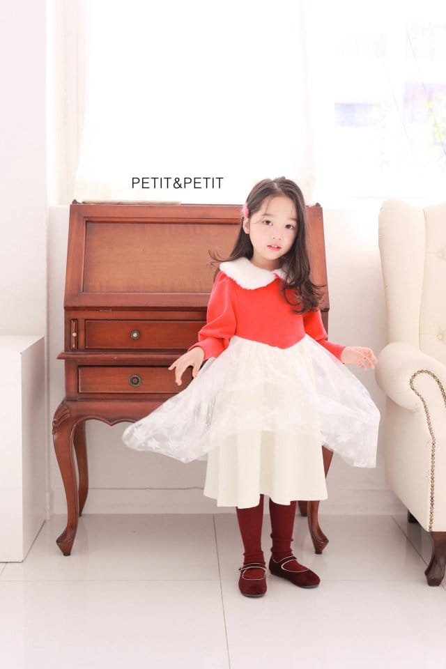 Petit & Petit - Korean Children Fashion - #fashionkids - Collar Princess One-piece - 2