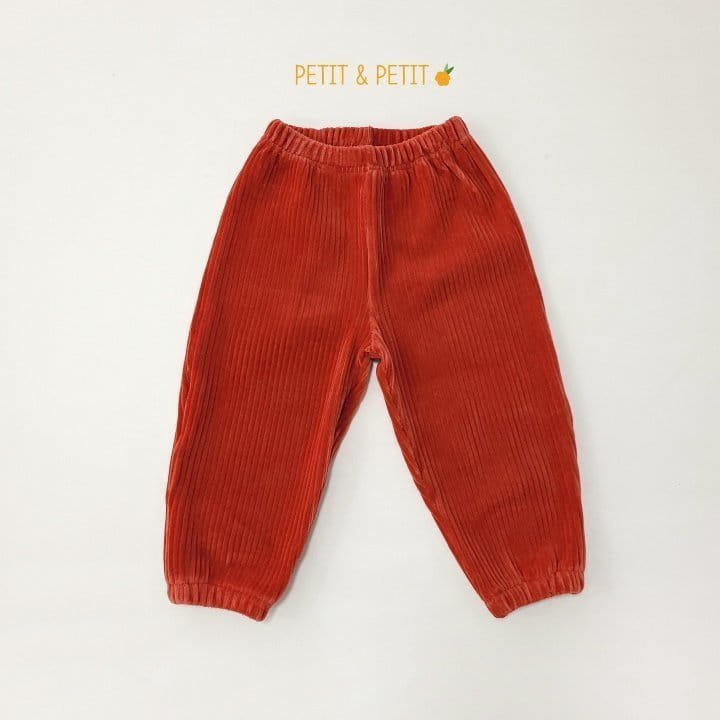 Petit & Petit - Korean Children Fashion - #minifashionista - Veloure PAnts - 3
