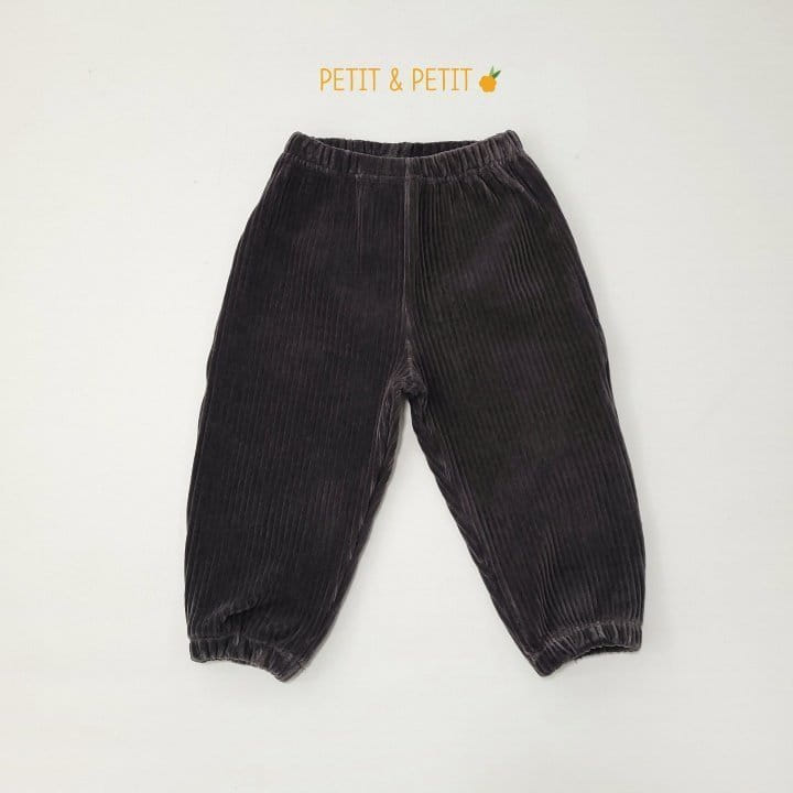 Petit & Petit - Korean Children Fashion - #minifashionista - Veloure PAnts - 4