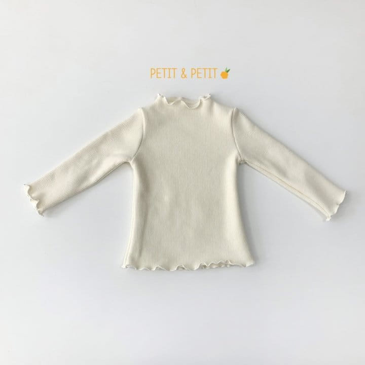 Petit & Petit - Korean Children Fashion - #prettylittlegirls - Fleece Rib Tee - 3