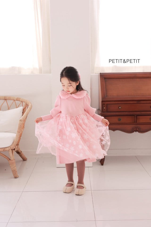 Petit & Petit - Korean Children Fashion - #todddlerfashion - Collar Princess One-piece - 11